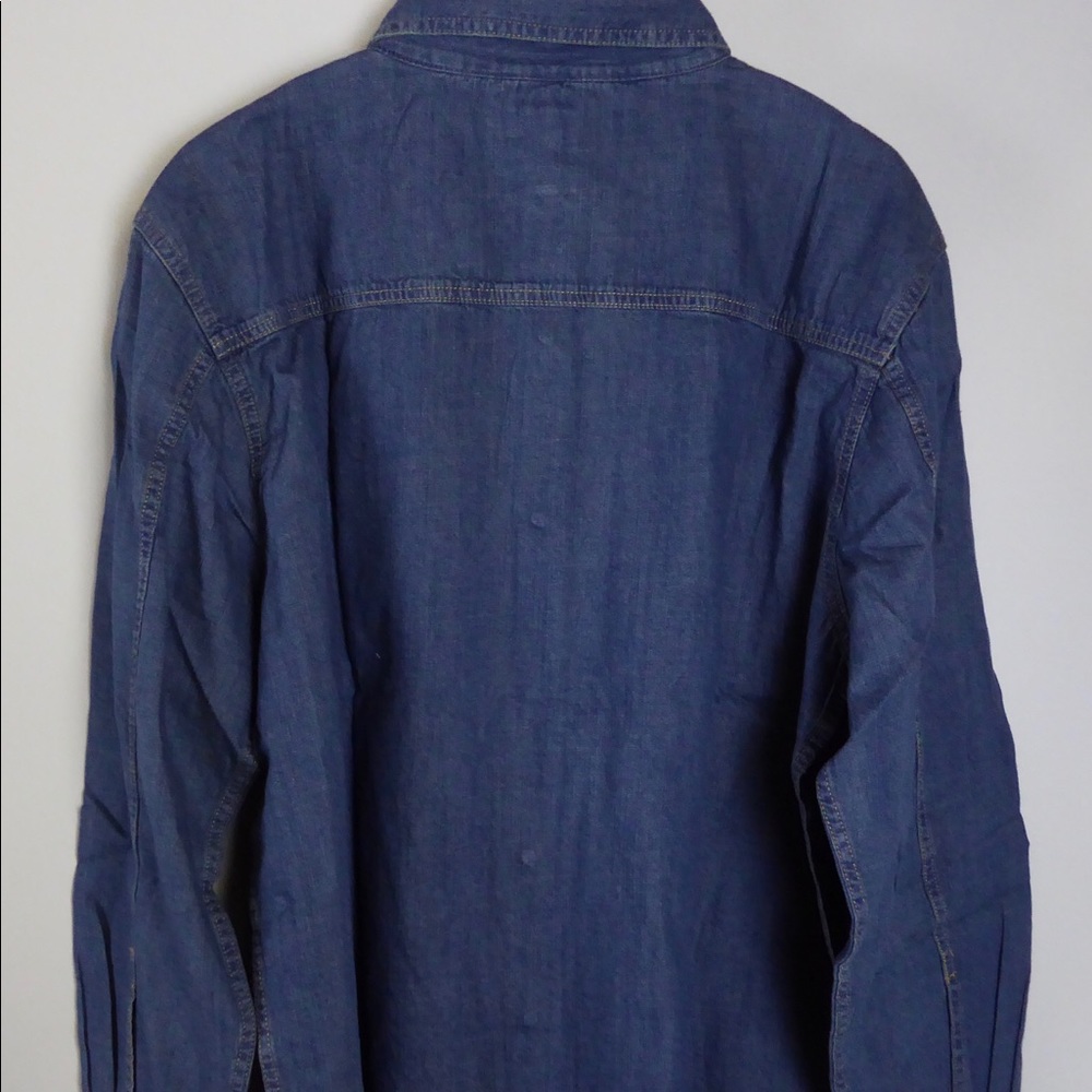 Levi Strauss Cotton Denim Stonewashed Shirt NWT - Picture 7 of 8